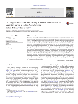 The Cryogenian intra-continental rifting of Rodinia: Evidence from
