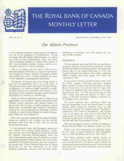 Our Atlantic Provinces