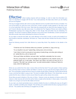 Effective - Reading Plus