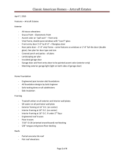 Community Features PDF - Classic American Homes