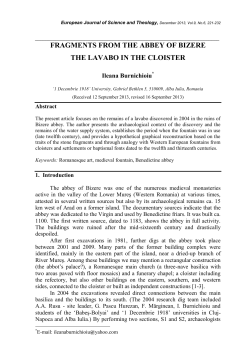 March 2002 Vol - European Journal of Science and Theology
