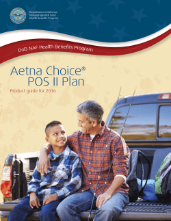 Aetna Choice® POS II Plan