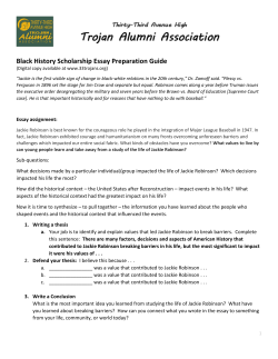 Black History Scholarship Essay Preparation Guide