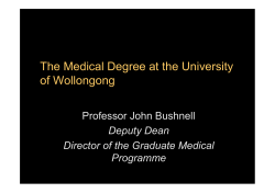 Admissions and Selection : Interviewer Training