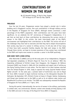 contributions of women in the rsaf