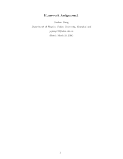 assignment1 (for phy)