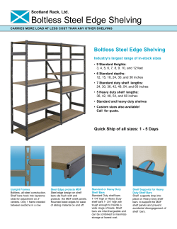 View printable Steel Edge Shelving product