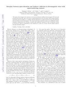 Interplay between spin-relaxation and Andreev reflection in