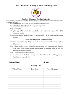 Dr. Henry W. Mack Elementary School Grades 3