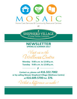 Shepherd Village - Mosaic Home Care