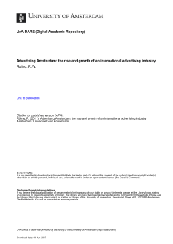 Creativity and reproduction in the advertising industry