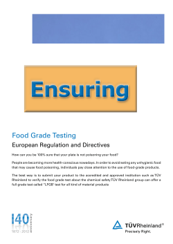 Food Grade Testing
