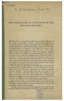 ftiiUury/Sf/. IANGLAND is surrounded by shallow seas, and the