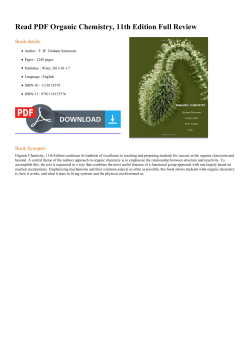 Read PDF Organic Chemistry, 11th Edition Full Review