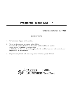 Check out sample CAT questions