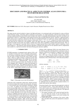 discussion and practical aspects on control