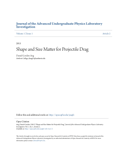 Shape and Size Matter for Projectile Drag