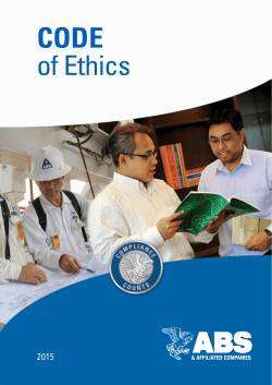 of Ethics - ABS Group
