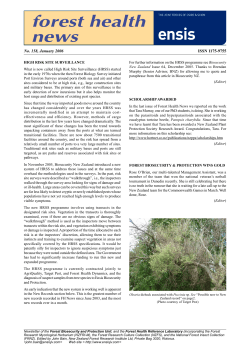 Forest Health News No. 158