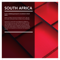 south africa - Robert Walters US