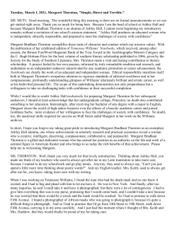 Margaret Thornton - The Heads Network