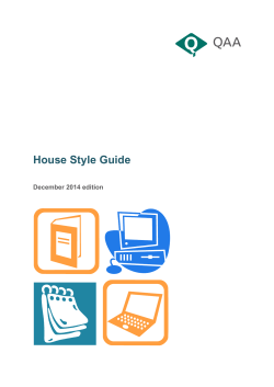 House Style Guide