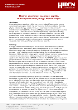 Electron attachment to a model peptide, N
