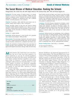 Academia and Clinic - Meharry Medical College