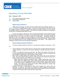 CFERG14-048 Spreads Orders