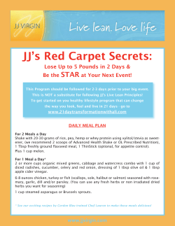 JJ`s Red Carpet Secrets