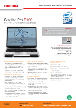 SATP P100 011206 SWE.indd