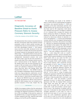 Diagnostic Accuracy of Baseline Distal-to