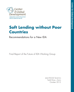 Soft Lending without Poor Countries