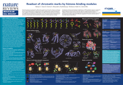 Readout of chromatin marks by histone-binding modules