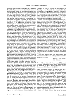 Philip F. Riley. A Lust for Virtue: Louis XIV`s Attack on Sin in