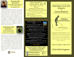2015 WYGA Programs Brochure