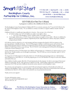 GO FAR (Go Out For A Run)