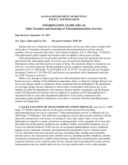EDU-65 - Kansas Department of Revenue