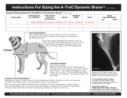 ATR Sizing Instructions 0606