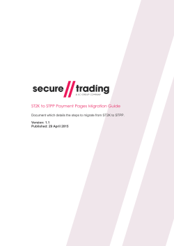 ST2K to STPP Payment Pages Migration Guide