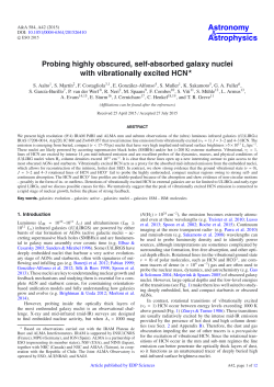 Probing highly obscured, self-absorbed galaxy nuclei with