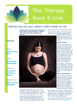 The Therapy Book E-zine