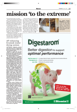 mission `to the extreme`