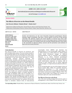 - International Journal of Advanced Biological and
