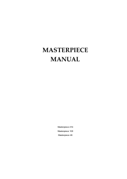 Manual - Richard Martin Lighting