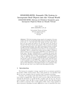 OSMOSIS-RFID: Semantic File System to