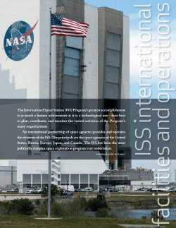 ISS Facilities and Operations