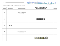 10-8 subtract integer hw
