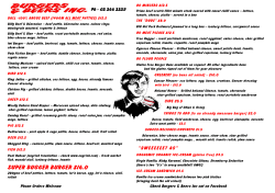 super bugger burger $16.0