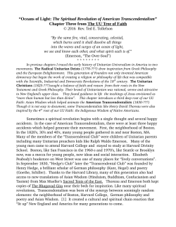 The Transcendentalists